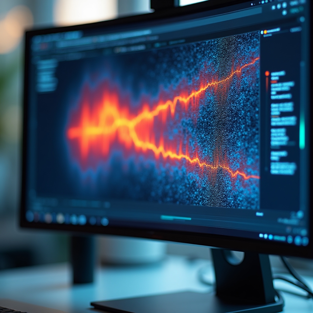 Eye tracking heatmap showing F-pattern reading behavior on a web page